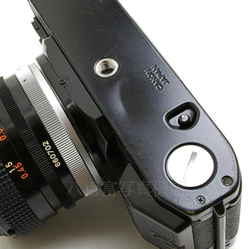 中古 キャノン AE-1 PROGRAM ブラック FD 50mm F1.4 セット Canon 【中古カメラ】 10662