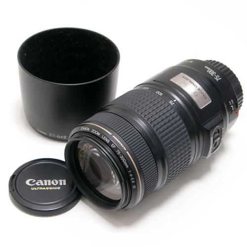 中古 キャノン EF 75-300mm F4-5.6 IS USM Canon 【中古レンズ】