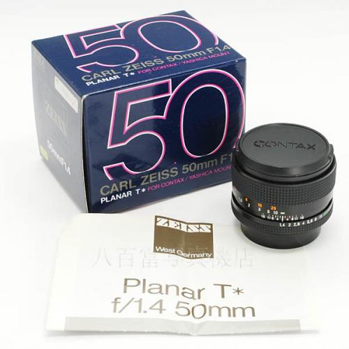 中古レンズ コンタックス Planar T* 50mm F1.4MM CONTAX 16638