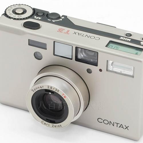 中古カメラ コンタックス T3D デート シルバー CONTAX 16627