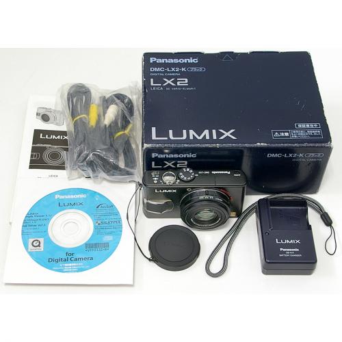 中古 パナソニック LUMIX DMC-LX2 ブラック Panasonic