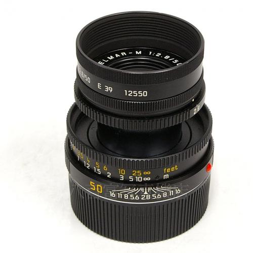 中古レンズ ライカ ELMAR 50mm F2.8 ライカMマウント ブラック Leica 13611