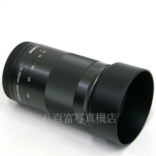【中古】 キヤノン EF-M 55-200mm F4.5-6.3 IS STM ブラック Canon 中古レンズ 21996