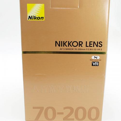 中古レンズ 【未使用品】 ニコン AF-S NIKKOR 70-200mm F2.8G ED VR II Nikon/ニッコール 16663