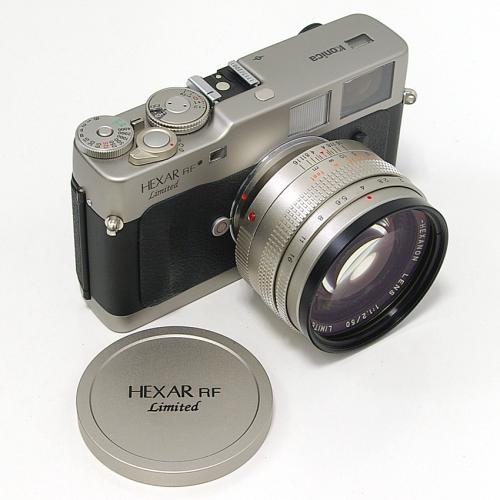中古 コニカ HEXAR RF Limited 50mm F1.2 セット Konica