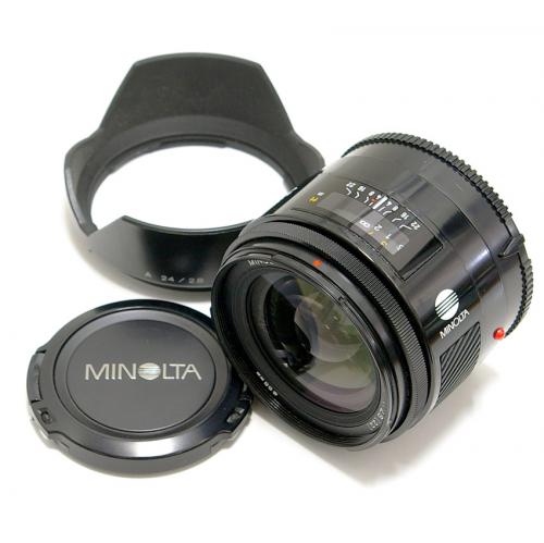 中古 ミノルタ AF 24mm F2.8 I型 αシリーズ MINOLTA
