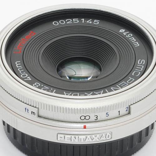 中古レンズ SMC ペンタックス DA 40mm F2.8 Limited Silver PENTAX 16738
