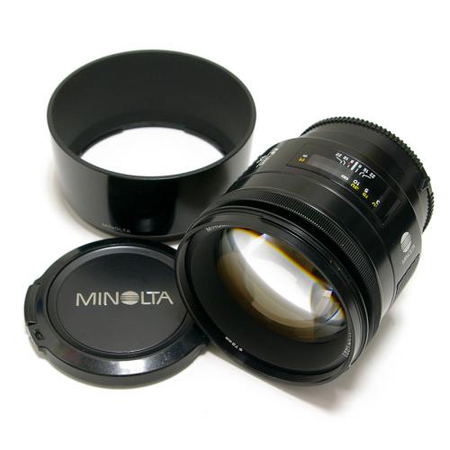 中古 ミノルタ AF 85mm F1.4 I型 αシリーズ MINOLTA 【中古レンズ】
