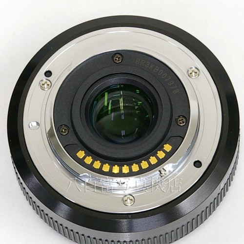 【中古】 パナソニック LUMIX G 20mm F1.7 II ASPH ブラック Panasonic 中古レンズ　22122