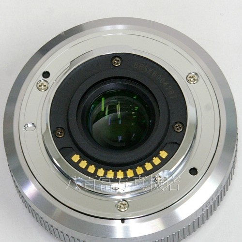 【中古】 パナソニック LUMIX G 20mm F1.7 II ASPH シルバー Panasonic H-H020A-S 中古レンズ 22101