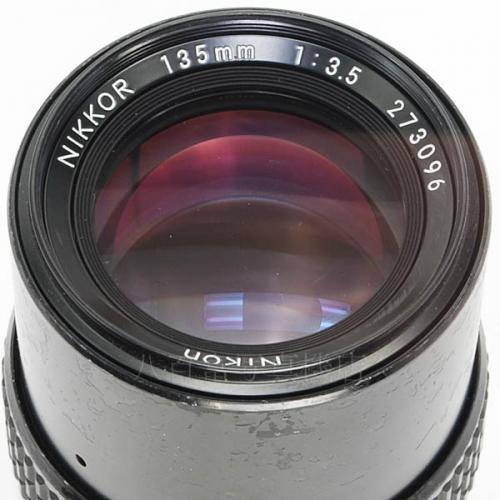 中古レンズ ニコン Ai Nikkor 135mm F3.5 Nikon/ニッコール　3096