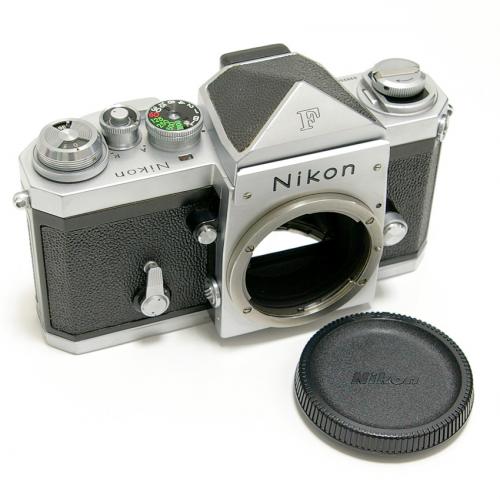 中古 ニコン F アイレベル シルバー ボディ Nikon