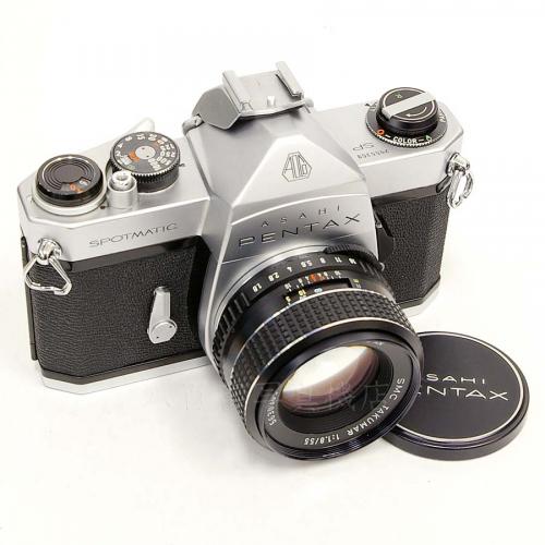 中古カメラ アサヒペンタックス SP シルバー 55mm F1.8 セット PENTAX 16704