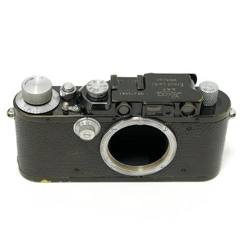 中古 ライカ DIII ブラック ボディ / Leica III