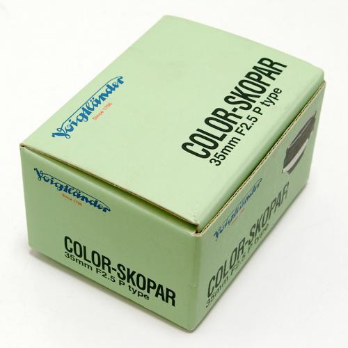 中古 フォクトレンダー COLOR SKOPAR 35mm F2.5P ライカLマウント