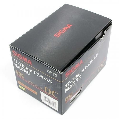 中古レンズ シグマ 17-70mm F2.8-4.5 DC MACRO キャノンEOS用 SIGMA 17056