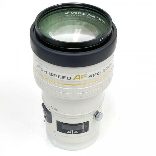 中古レンズ ミノルタ AF APO 200mm F2.8G HIGH SPEED αシリーズ MINOLTA 17048