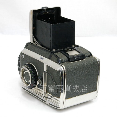 【中古】 ゼンザ ブロニカ S2 後期 シルバー Nikkor 75mm F2.8 セット ZENZA BRONICA 中古カメラ 22446