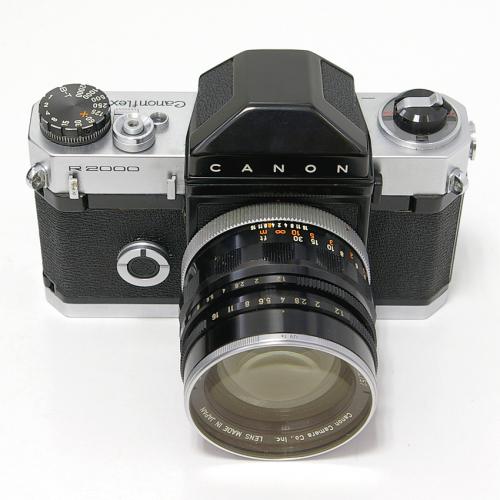 中古 キャノン キャノンフレックス R2000 58mm F1.2 セット Canonflex