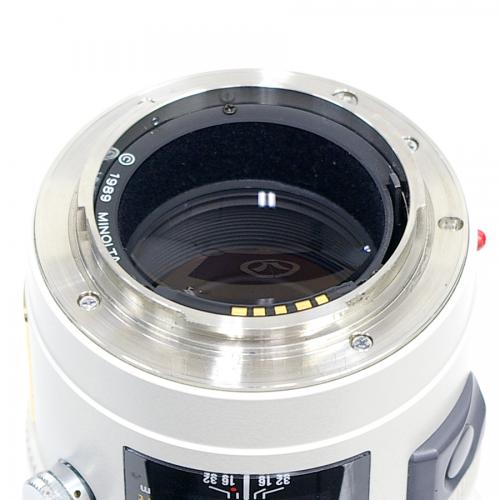 中古レンズ ミノルタ AF APO 200mm F2.8G HIGH SPEED αシリーズ MINOLTA 17366