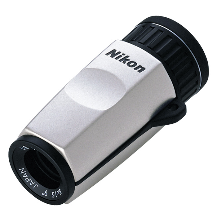 ニコン Nikon モノキュラー HG 5ｘ15D シルバー [単眼鏡]
