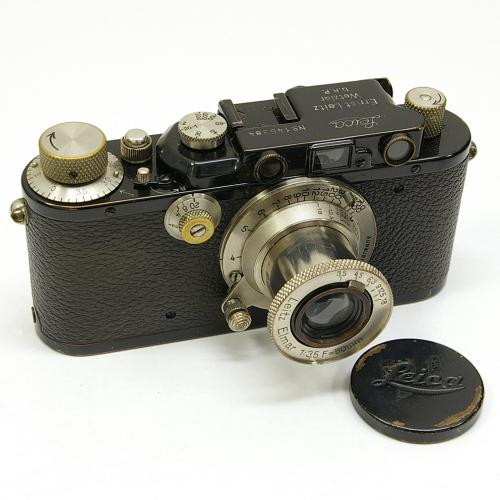 中古 ライカ DIII (III型) ブラック Elmar 50mm F3.5 セット Leica 【中古カメラ】 05884