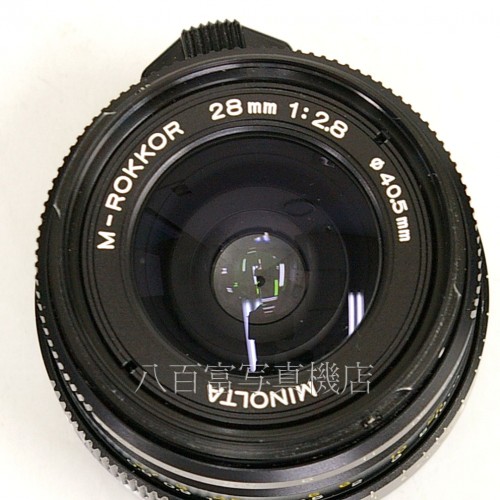 【中古】 ミノルタ M ROKKOR 28mm F2.8 ライカMマウント MINOLTA 中古レンズ 20915