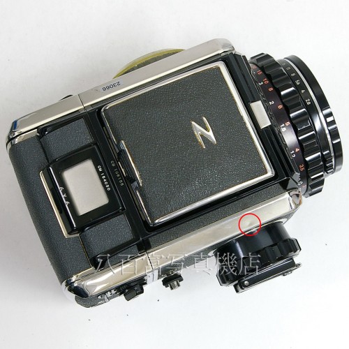 【中古】 ゼンザ ブロニカ S2 後期 シルバー Nikkor 75mm F2.8 セット ZENZA BRONICA 中古カメラ 23066