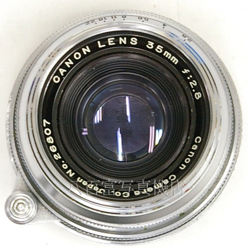【中古】 キャノン CANON LENS 35mm F2.8 ライカLマウント Canon キヤノンレンズ 中古レンズ 23246