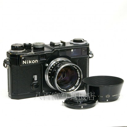 【中古】 ニコン SP ブラック Nikkor 5cm F1.4 セット Nikon 中古カメラ14067