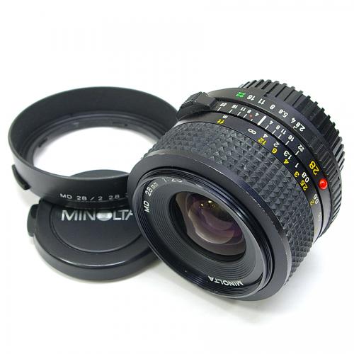 中古 ミノルタ New MD 28mm F2.8 MINOLTA 【中古レンズ】 06052