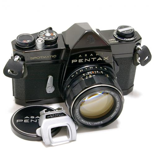 中古 アサヒペンタックス SP ブラック 50mm F1.4 セット PENTAX 【中古カメラ】