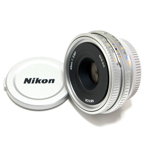 未使用 ニコン Ai Nikkor 45mm F2.8P シルバー Nikon / ニッコール