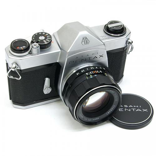 中古 アサヒペンタックス SL シルバー 55mm F1.8 セット PENTAX 【中古カメラ】 05797