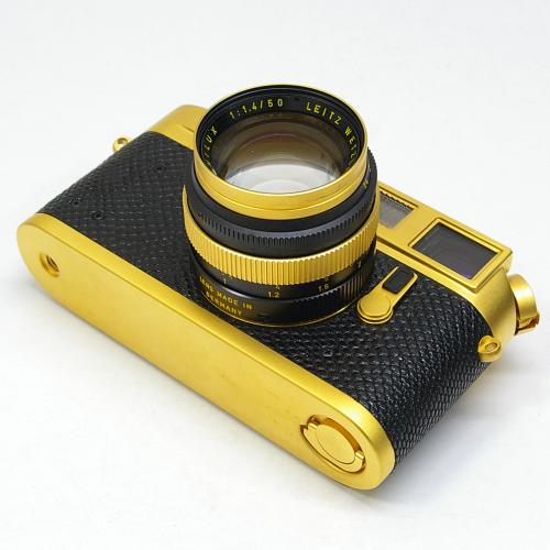 【中古】 ライカ M4-2 ゴールド SUMMILUX 50mm F1.4 セット GOLD LEICA 中古カメラ 06189