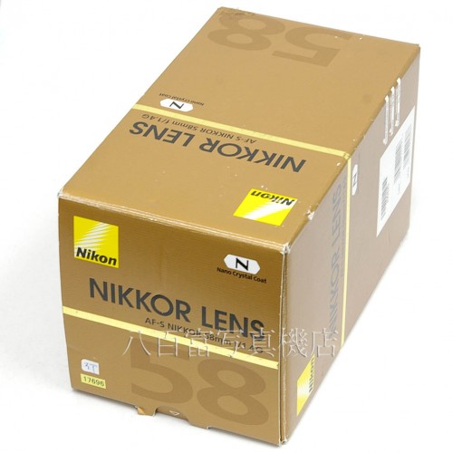 【中古】 ニコン AF-S NIKKOR 58mm F1.4G Nikon 中古レンズ 17696