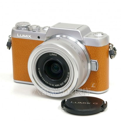 【中古】 パナソニック LUMIX DMC-GF7 ブラウン 12-32mmセット Panasonic 中古カメラ 23462