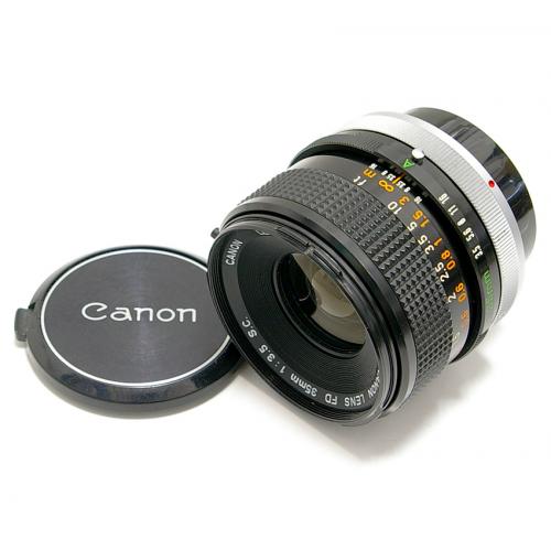 中古 キャノン FD 35mm F3.5 S.C.(A) Canon