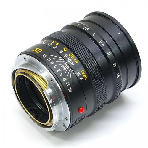中古 ライカ SUMMILUX M 50mm F1.4 ブラック Leica 【中古レンズ】 06467