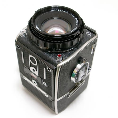 中古 ブロニカ EC-TL 75mm F2.8 セット ZENZABRONICA 【中古カメラ】 R9550