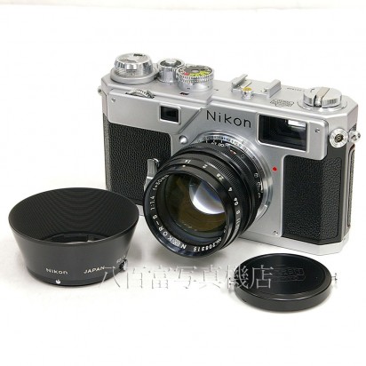 【中古】 ニコン S3 2000年記念モデル シルバー 50mm F1.4 セット Nikon 中古カメラ K3093