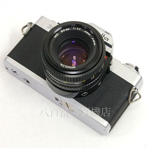 【中古】 ミノルタ X-7 シルバー 50mm F1.7セット minolta 中古カメラ 23590