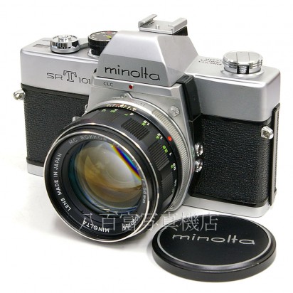 【中古】 ミノルタ SRT101 シルバー 58mm F1.4 セット minolta 中古カメラ 23588
