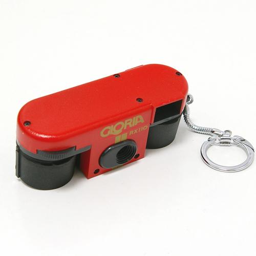中古 おもちゃカメラ ポケットカメラ GLORIA RX110 レッド