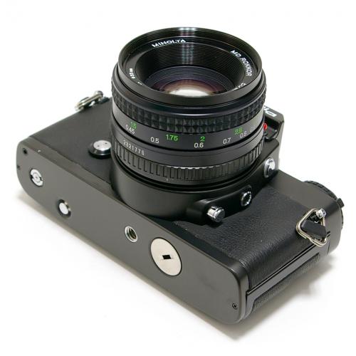 中古 ミノルタ XD ブラック 前期モデル 50mm F1.7 セット minolta 【中古カメラ】 R9910