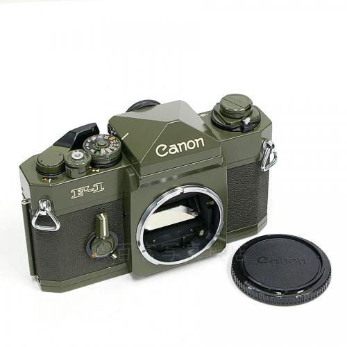 【中古】 キャノン F-1 オリーブ ボディ Canon 中古カメラ 18107