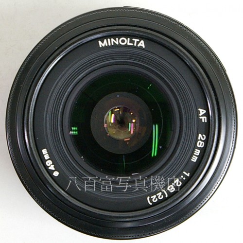 【中古】 ミノルタ AF 28mm F2.8 αシリーズ MINOLTA 中古レンズ 23816