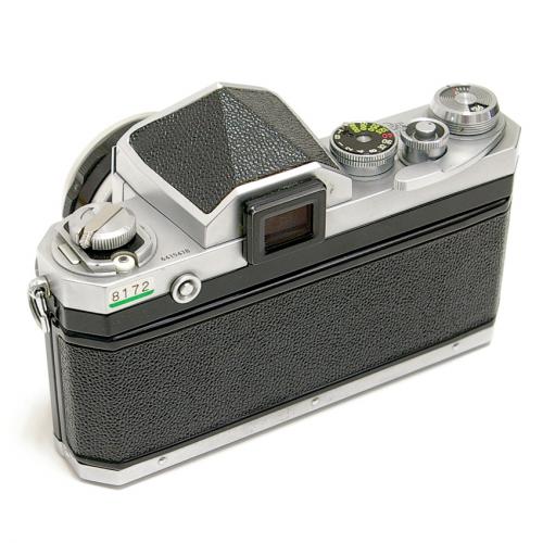 中古 ニコン F アイレベル シルバー 50cm F2 セット Nikon