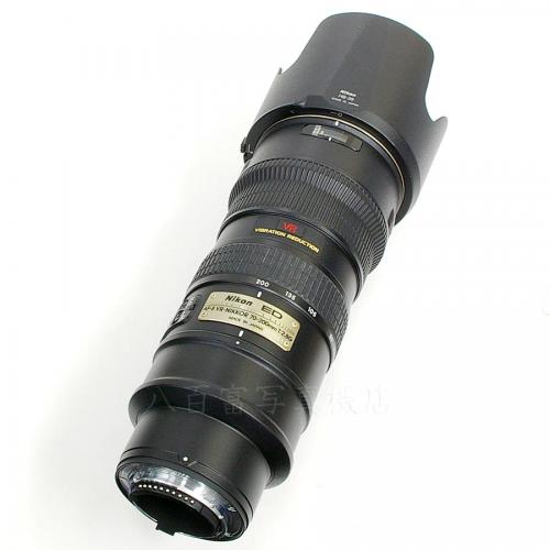 【中古】 ニコン AF-S VR Nikkor ED 70-200mm F2.8G ブラック Nikon/ニッコール 中古レンズ 18428