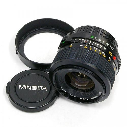 【中古】 ミノルタ New MD 28mm F2.8 MINOLTA 中古レンズ 18357